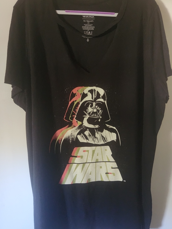 torrid Tops - Torrid Star Wars Black Darth Vader Graphic Tee  Sz 3